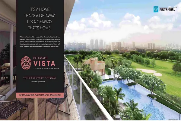 Kalpataru
            Vista Sector 128 Noida luxury 3BHK 4BHK golf-facing apartments